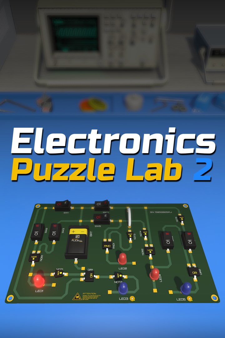 Electronics Puzzle Lab 2 kutu görüntüsü