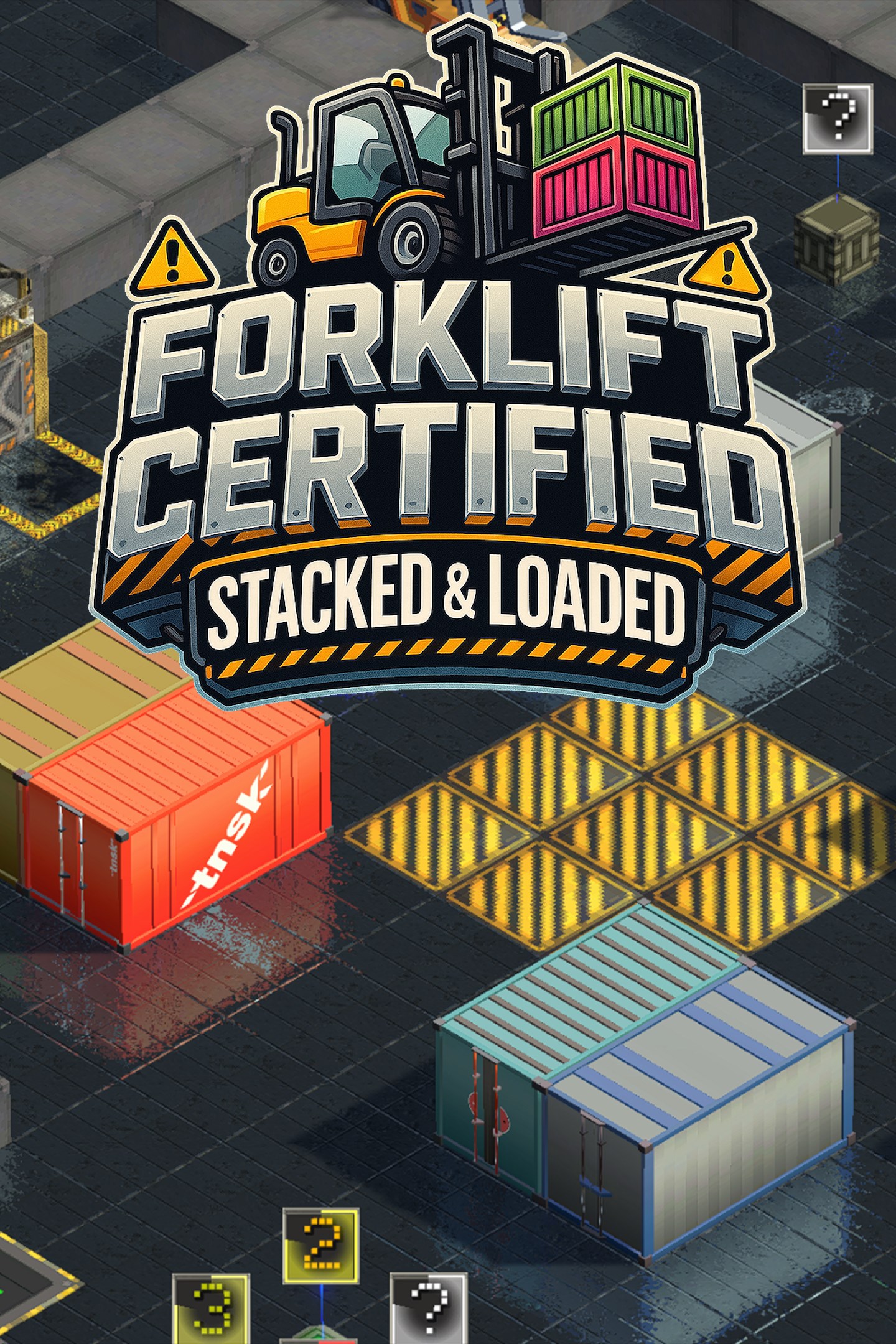 Снимок коробки Forklift Certified : Stacked and Loaded