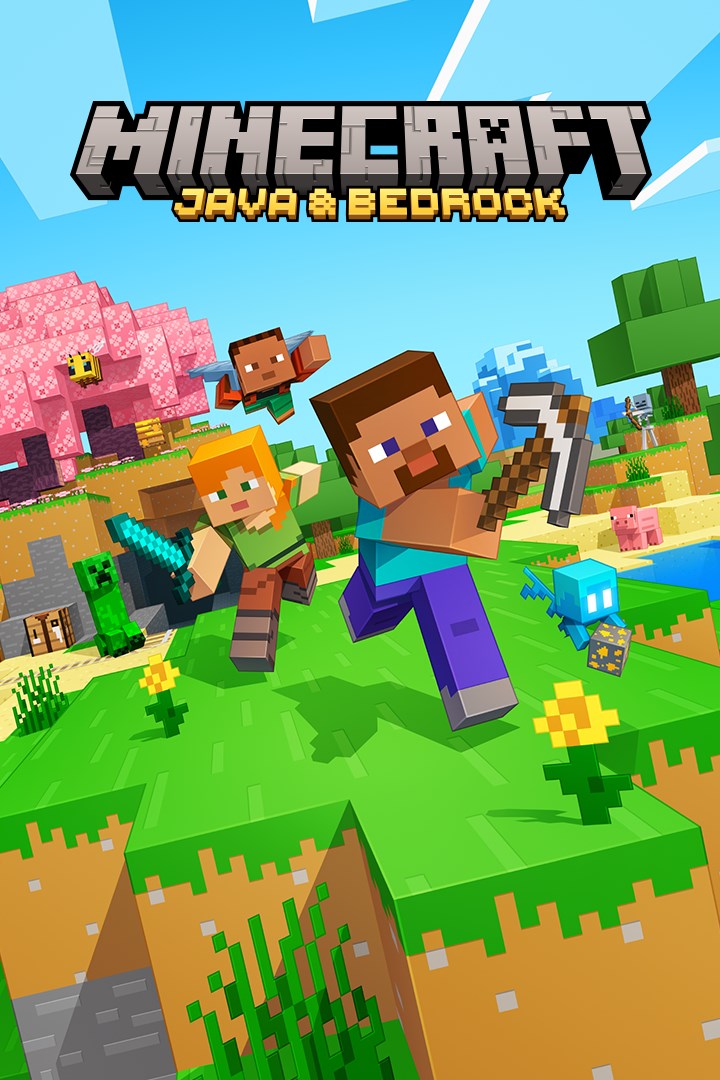 Minecraft: Java & Bedrock Edition for PC kutu görüntüsü